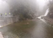 La captación Blanco Chico estuvo fuera de operación desde 2021 por la crecida del río del mismo nombre. Ahora se la está rehabilitando.