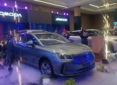 Baic presentó su nuevo sedán totalmente eléctrico en el primer día del Motor 360 Cuenca, en el Centro de Convenciones del Mall del Río.