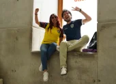 Cientos de hinchas lucieron la camiseta de Ecuador y recorrieron Quito para expresar su apoyo incondicional a la Tri antes del partido.