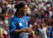 Ronaldinho, en una imagen de archivo durante una exhibición en Venezuela.