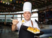 El chef Jiménez lidera la propuesta gastronómica de Magnolia Rooftop.