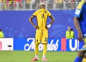 Nilson Angulo en el partido de Ecuador ante Curazao, en la fecha 2 del Mundial 2026.