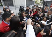 La ministra de Gobierno Nataly Morillo habló de tres posibles delitos.