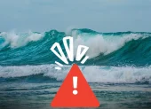 Olas de alta energía llegarán a la costa continental y a Galápagos entre el 23 y el 25 de junio.