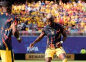 El delantero Enner Valencia (d) ha sido uno de los jugadores más criticados por su accionar en la selección.