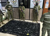 El Ejército Ecuatoriano ejecutó un operativo de control de armas en el sector Andrés de Vera, cantón Portoviejo.