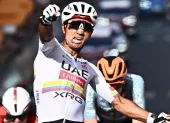 Jhonatan Narváez, en el Giro de Italia 2026.