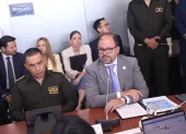 El ministro John Reimberg señaló a funcionarios del Municipio de Quito en la Asamblea.