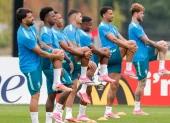 Mundial 2026: Brasil se entrena para la tercera jornada de fase de grupos.