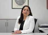 Lisbeth Corrales, directora de Regulación, Promoción y Desarrollo aeronáutico de la Dirección General de Aeronáutica Civil de Perú, brindó detalles del proyecto de conexión aérea entre Cuenca y Chiclayo.