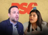 El exasambleísta Jorge Acaiturri y la concejal Ana Chóez anunciaron su salida del Partido Social Cristiano.