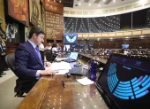 Esteban Torres es el jefe de la bancada oficialista y dirigió el debate sobre el caso Progen en el Pleno.