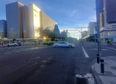 En el Complejo Judicial Norte se cerraron las vías aledañas ante una alerta.