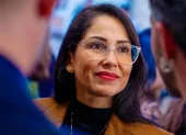 Luisa González fue candidata a la Presidencia de la República en 2023 y 2025.