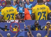 La victoria ante Alemania dejó una postal inolvidable: el abrazo de Moisés Caicedo con sus padres en el MetLife Stadium.