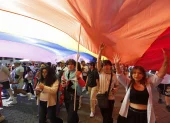 Cierres viales en la avenida Amazonas por marcha del Orgullo LGBTIQ+ en Quito este sábado con despliegue de agentes de tránsito.