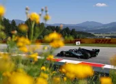 El piloto italiano Andrea Kimi Antonelli, de Mercedes, participa en una sesión de entrenamientos del Gran Premio de Austria de Fórmula 1.