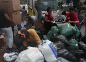 Venezolanos y guayaquileños se unieron para ayudar al país hermano tras el terremoto.