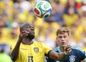 Mundial 2026: Enner Valencia, en el partido de Ecuador ante Alemania.
