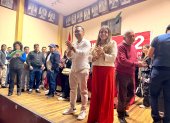 Sebastián Cevallos y Natali Arpi fueron designados como precandidatos para la Prefectura y Viceprefectura de Azuay por la Unidad Popular.
