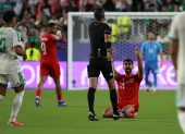 Slavko Vincic, árbitro esloveno, durante un partido del Mundial 2026.