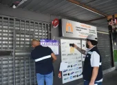 Operativo en Sauces deja 38 locales clausurados por falta de permisos municipales.