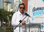 El prefecto Carlos Encalada se refirió a los contactos entre la Mancomunidad por el rescate de la cuenca del río Guayas y el Ministerio de Ambiente y Energía (MAE).