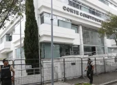 El edificio de la Corte Constitucional de Ecuador.