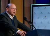 Ministro de Hacienda y coordinador del equipo de transición del Gobierno saliente, Germán Ávila, este 30 de junio de 2026, en Bogotá (Colombia).
