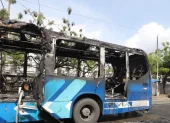 Referencia. No es primera vez que ocurre un incendio en bus de la Metrovía.
