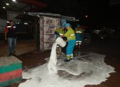 Municipio intensifica limpieza y advierte multas por ensuciar espacios públicos.