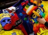 Aficionados de Ecuador durante el partido de la fase de grupos de la Copa Mundial de la FIFA 2026 entre Ecuador y Alemania.