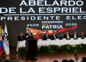 Abelardo de la Espriella habla tras recibir su credencial como presidente.