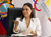 Mercedes Caicedo es la presidenta del Consejo de la Judicatura.
