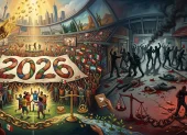 El contraste entre la celebración del mayor Mundial de la historia y una fiesta que cobró cuatro vidas.