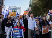 Wilson Merino oficializó su precandidatura a la Alcaldía de Quito junto a los candidatos del movimiento Imparables para las elecciones seccionales de 2026.