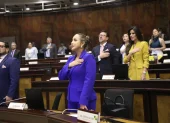 Yadira Bayas es asambleísta de ADN por la provincia de Santo Domingo.