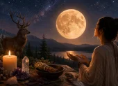 La holística propone rituales para aprovechar la energía de la Luna llena del ciervo.