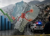 82 cantones de Ecuador registraron más homicidios entre enero y mayo de 2026 por expansión del crimen organizado.