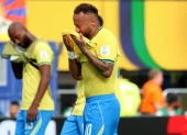 Neymar, en la derrota de Brasil ante Noruega en el Mundial 2026.