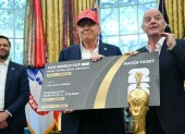 En diciembre, durante el sorteo del Mundial, la FIFA también había entregado a Trump un ‘Premio de la Paz’. Ahora el acuerdo para levantar la sanción por expulsión de Balogun, refuerza las críticas a Infantino.