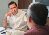 El alcalde de Machala, Darío Macas.