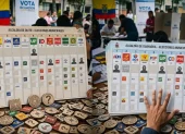 Imagen simbólica de la dispersión de candidaturas pues el Código de la Democracia no favorece las alianzas.