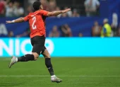 Yasser Ibrahim, de Egipto, marcó el 1-0 contra Argentina en el Mundial 2026.