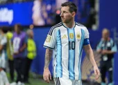 Lionel Messi, en el partido de Argentina contra Egipto por el Mundial 2026.