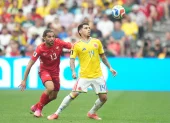 Los seleccionados de Colombia y Suiza se midieron en los octavos de final del Mundial 2026.