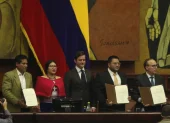 Este 7 de julio de 2027, la Asamblea posesionó a tres consejeros suplentes del CPCCS.