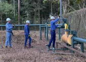 En el Campo Sacha, Petroecuador eliminó dos mecheros.