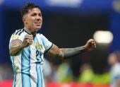 Enzo Fernández, de Argentina, marcó el gol 3.000 de la Copa Mundial de Fútbol en la historia.