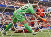 Unai Simón vio su récord caer ante Bélgica en el Mundial 2026.